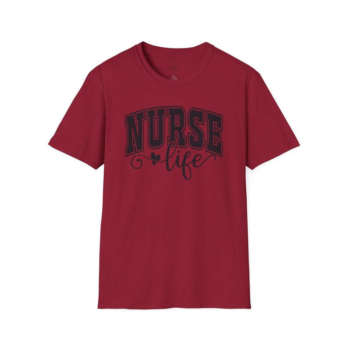 Nurse Life T-Shirt — Heartbeat Script Nursing Tee