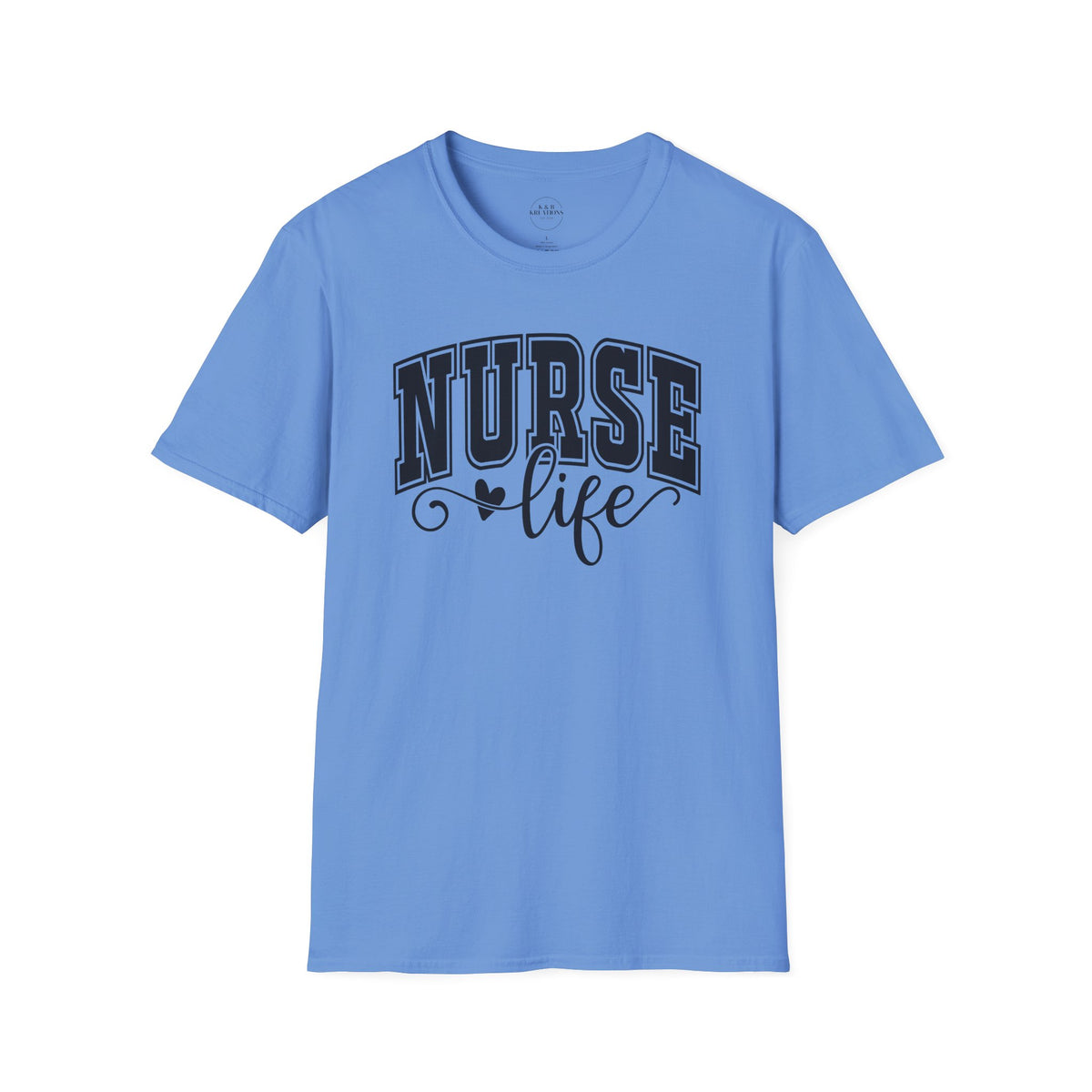 Nurse Life T-Shirt — Heartbeat Script Nursing Tee