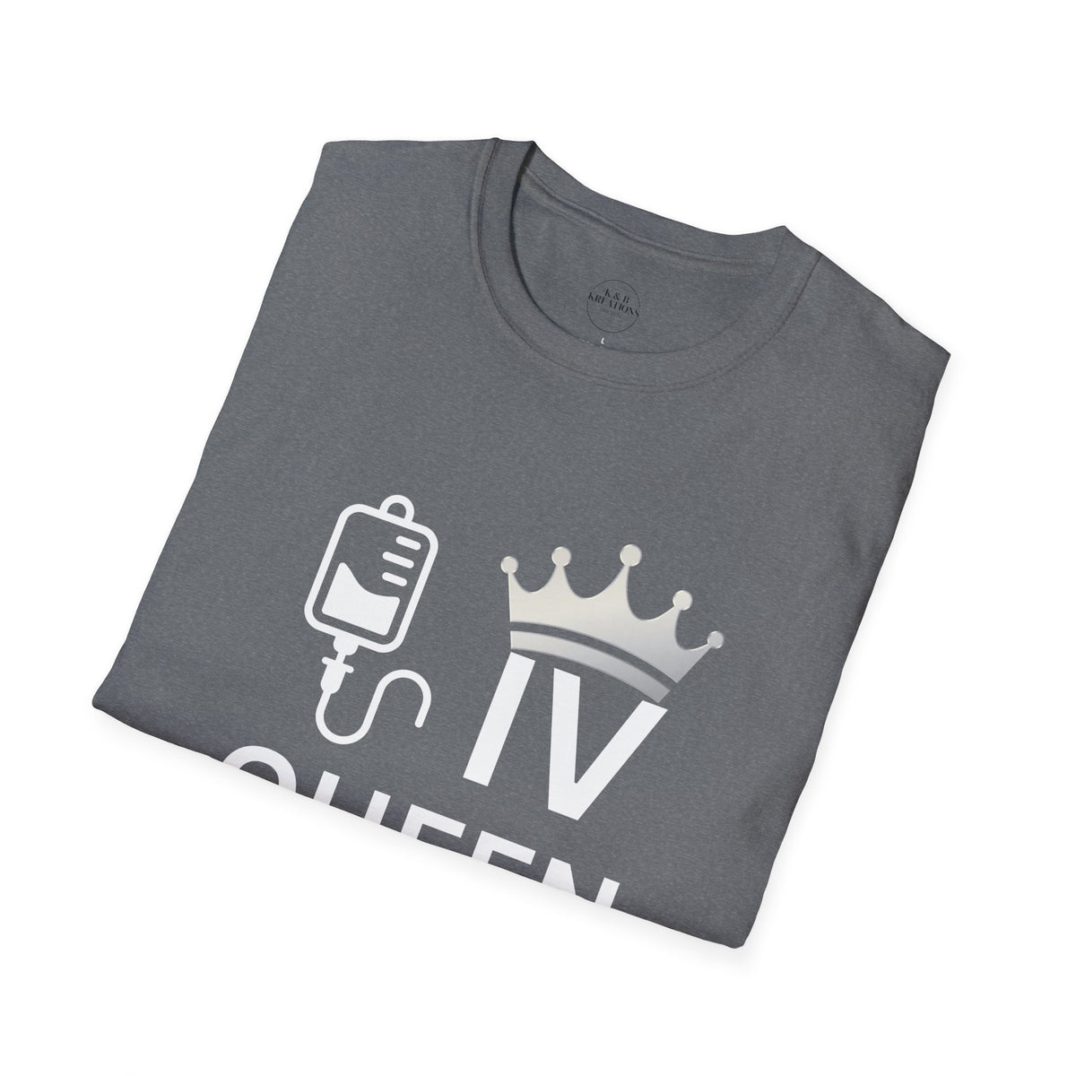 Crown Graphic Tee, Unisex Softstyle T-Shirt, Casual Gift, Birthday Outfit, Everyday Wear, Trendy Apparel