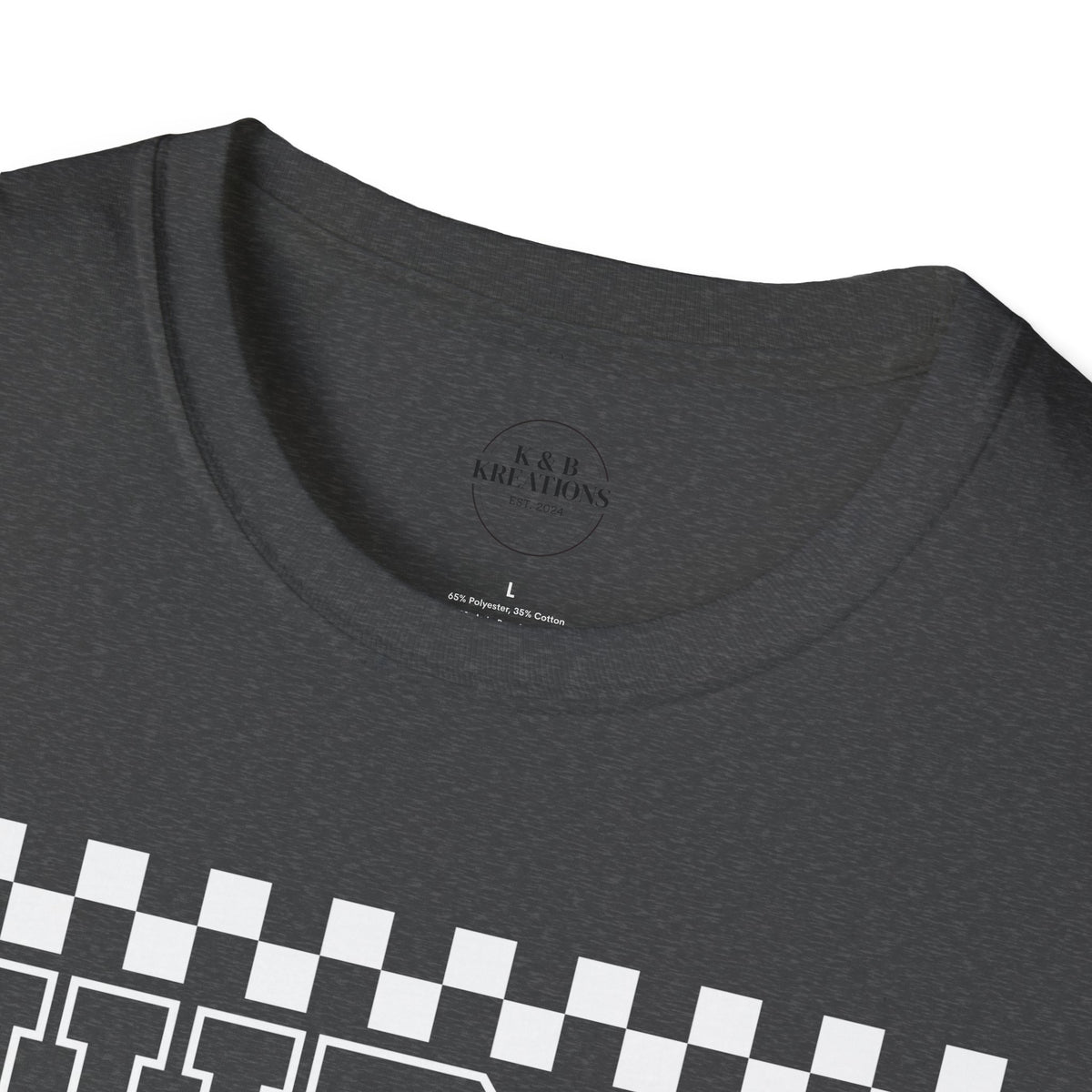 Nurse Retro Checkerboard Tee – Stethoscope Graphic Shirt for Nurses