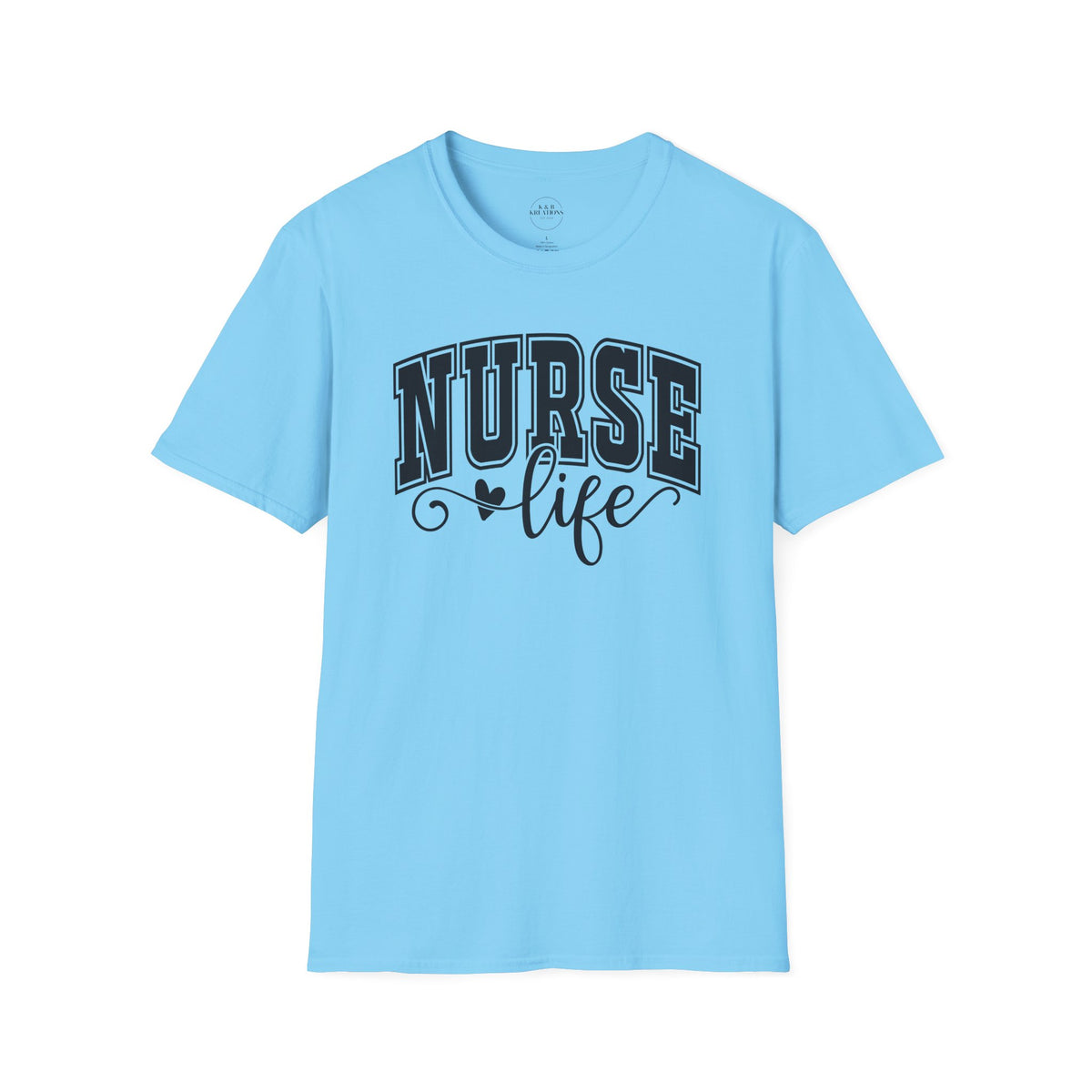 Nurse Life T-Shirt — Heartbeat Script Nursing Tee