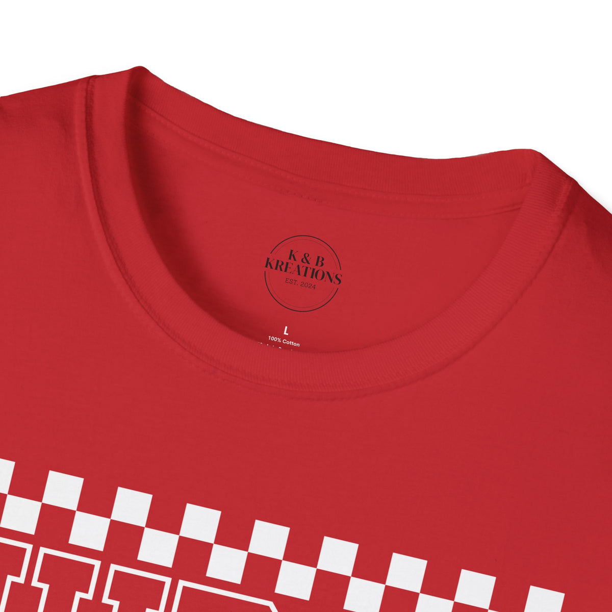 Nurse Retro Checkerboard Tee – Stethoscope Graphic Shirt for Nurses