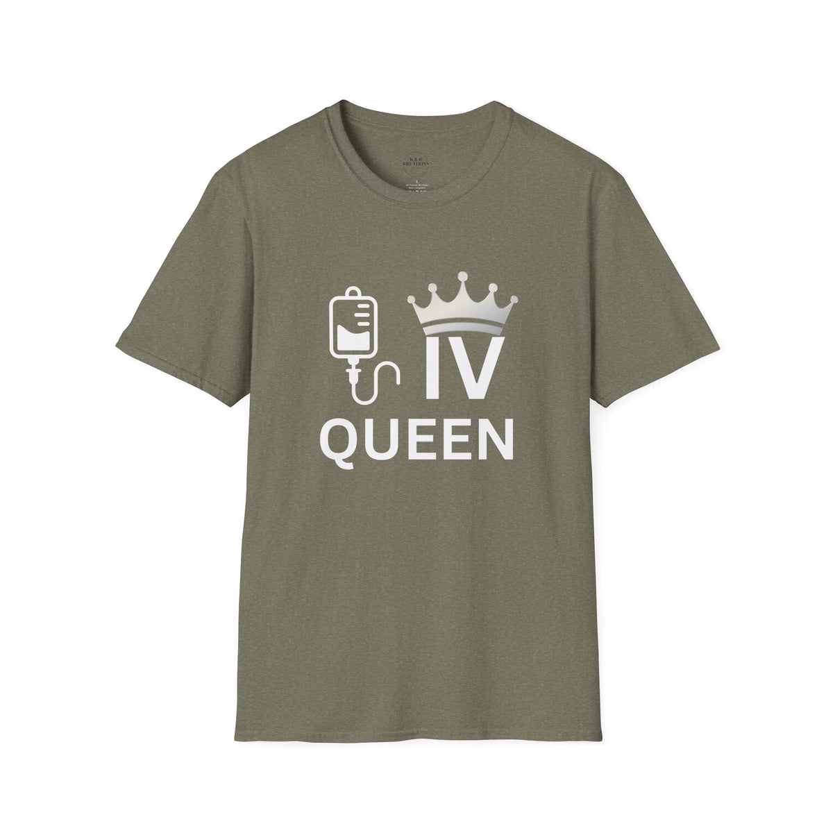 Crown Graphic Tee, Unisex Softstyle T-Shirt, Casual Gift, Birthday Outfit, Everyday Wear, Trendy Apparel