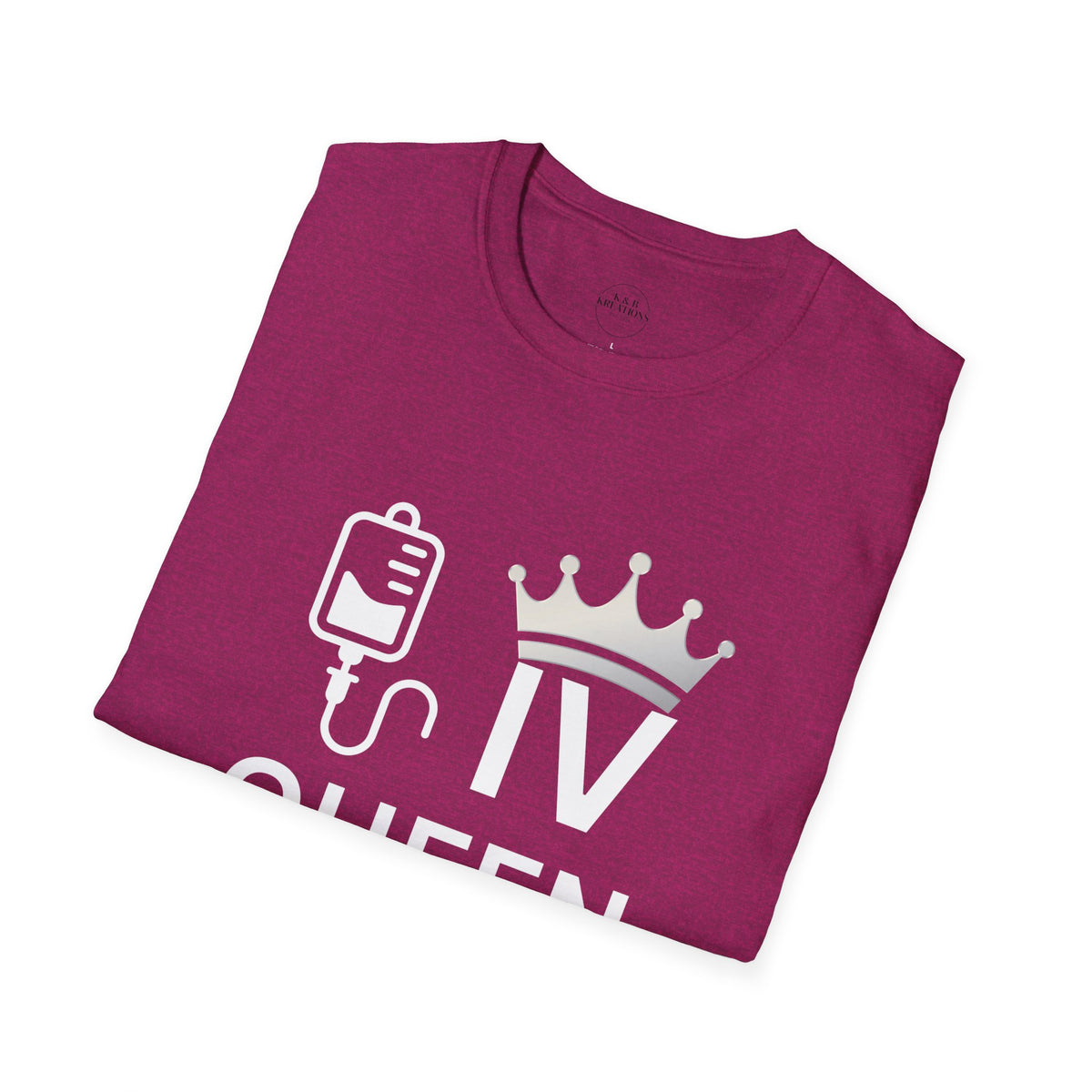 Crown Graphic Tee, Unisex Softstyle T-Shirt, Casual Gift, Birthday Outfit, Everyday Wear, Trendy Apparel