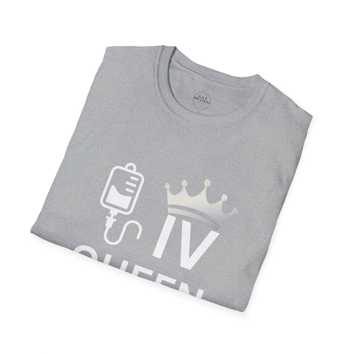 Crown Graphic Tee, Unisex Softstyle T-Shirt, Casual Gift, Birthday Outfit, Everyday Wear, Trendy Apparel