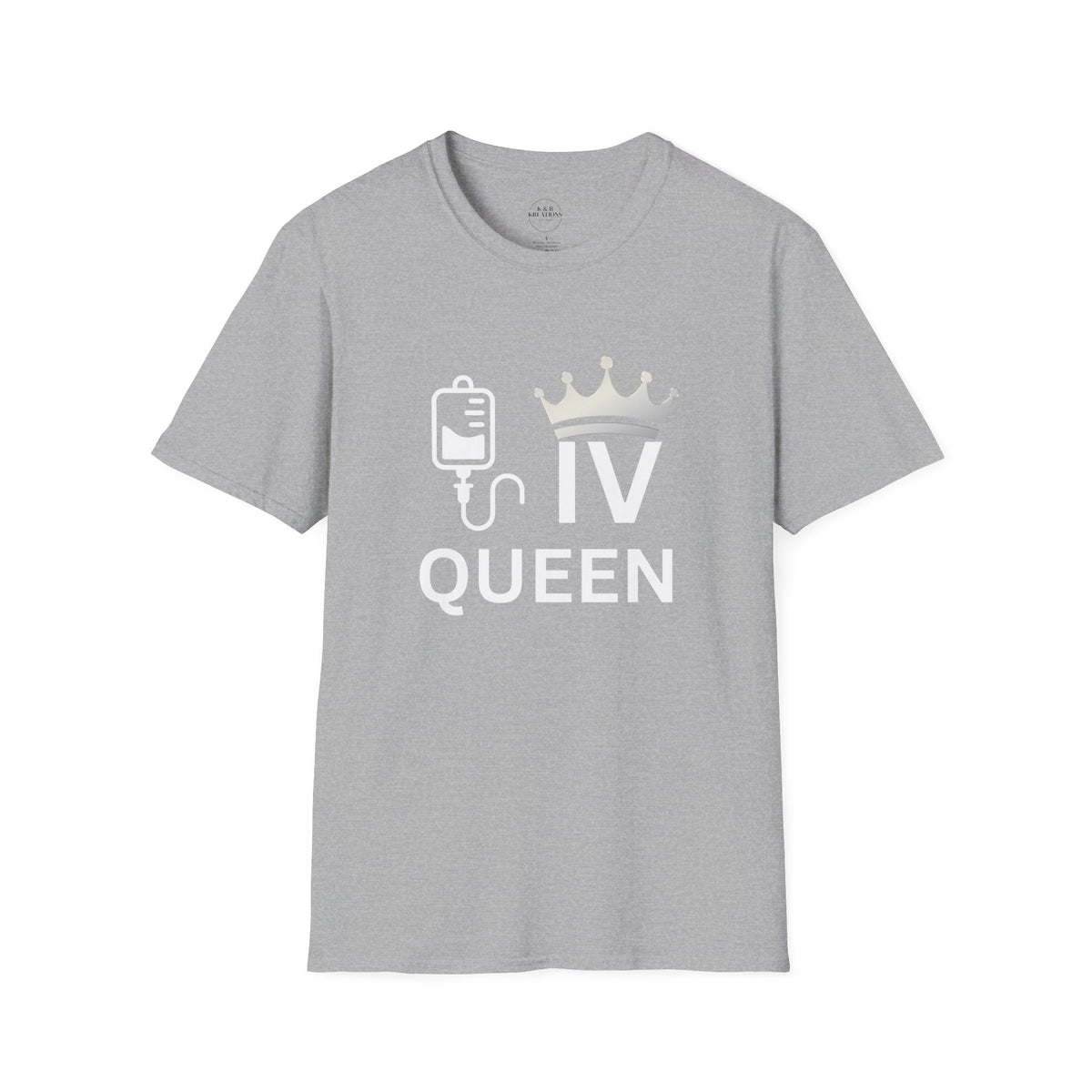 Crown Graphic Tee, Unisex Softstyle T-Shirt, Casual Gift, Birthday Outfit, Everyday Wear, Trendy Apparel