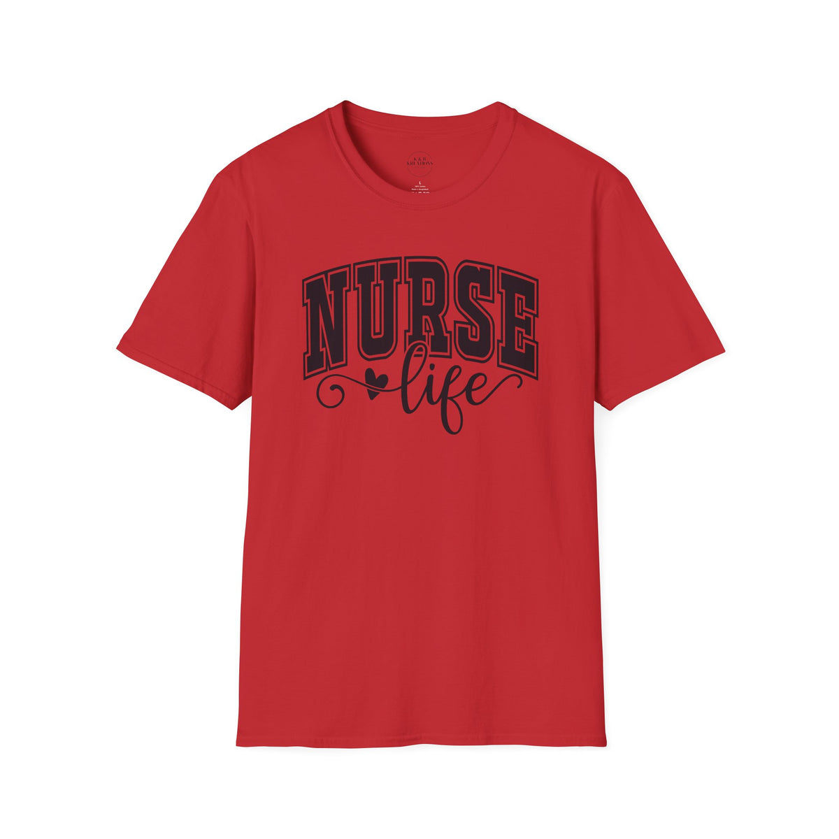 Nurse Life T-Shirt — Heartbeat Script Nursing Tee