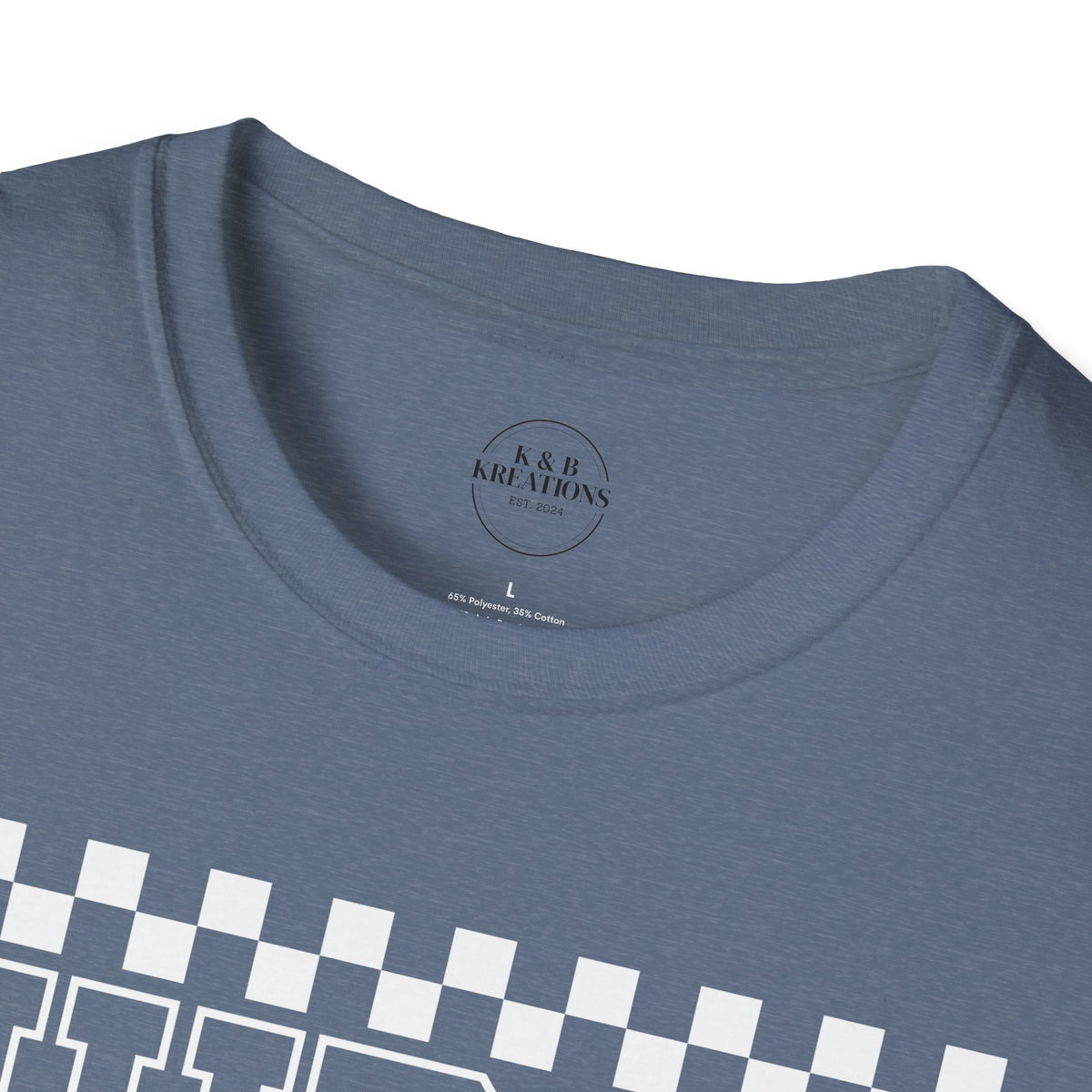 Nurse Retro Checkerboard Tee – Stethoscope Graphic Shirt for Nurses
