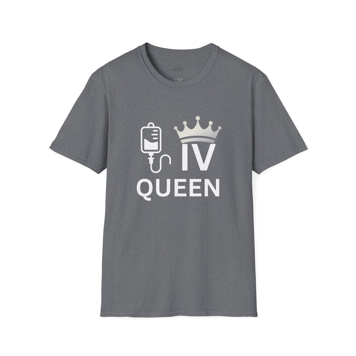 Crown Graphic Tee, Unisex Softstyle T-Shirt, Casual Gift, Birthday Outfit, Everyday Wear, Trendy Apparel