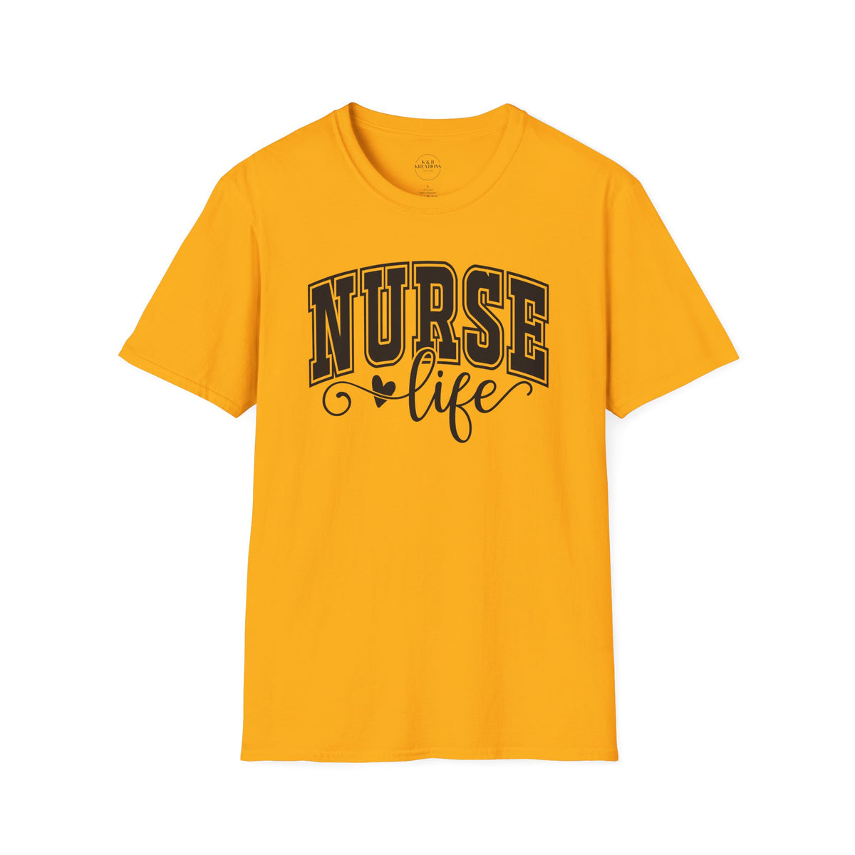 Nurse Life T-Shirt — Heartbeat Script Nursing Tee