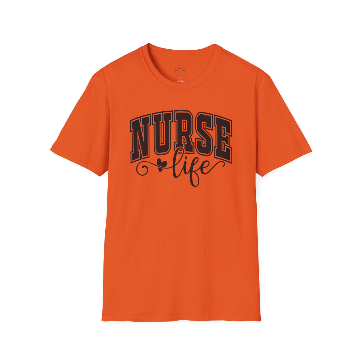 Nurse Life T-Shirt — Heartbeat Script Nursing Tee