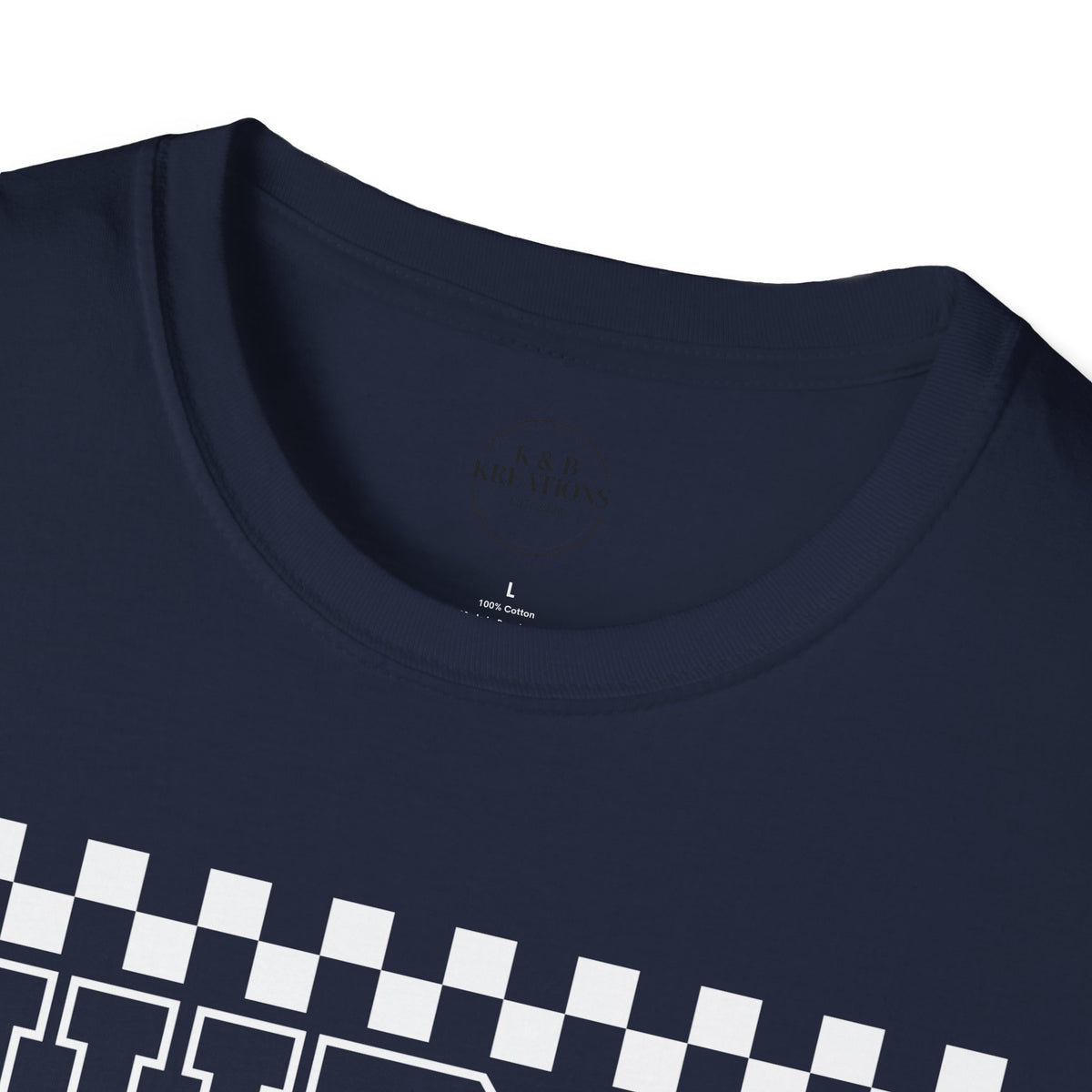Nurse Retro Checkerboard Tee – Stethoscope Graphic Shirt for Nurses