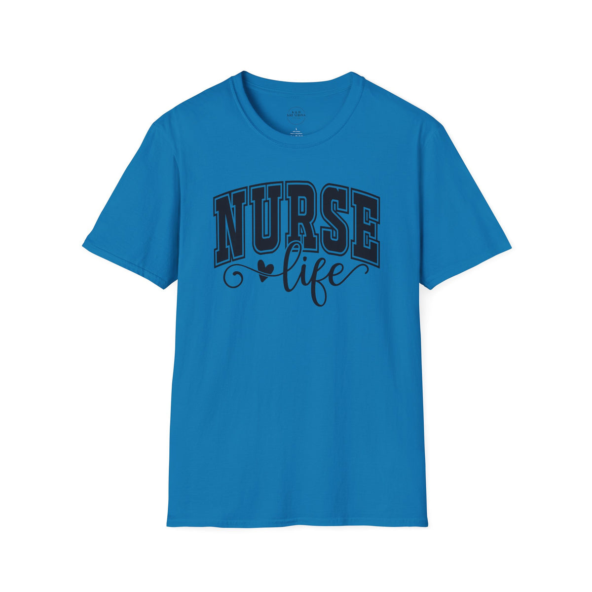 Nurse Life T-Shirt — Heartbeat Script Nursing Tee