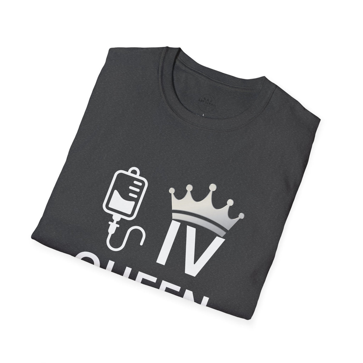 Crown Graphic Tee, Unisex Softstyle T-Shirt, Casual Gift, Birthday Outfit, Everyday Wear, Trendy Apparel
