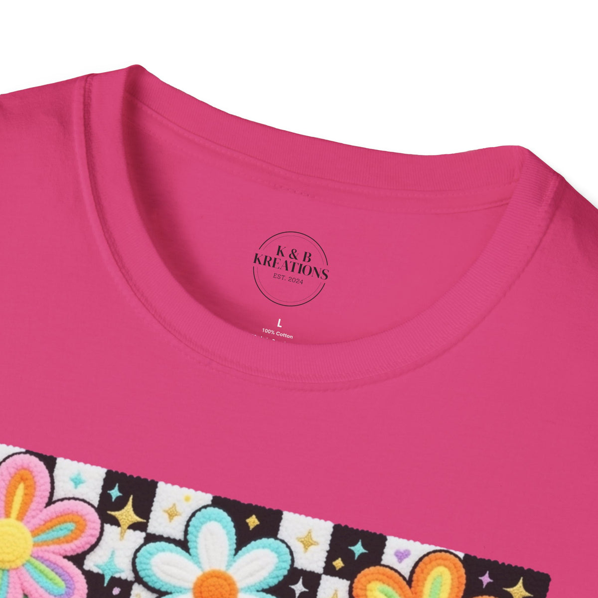 Mama Floral Retro T-Shirt — Colorful 'mama' Flower Graphic Tee for Mother's Day