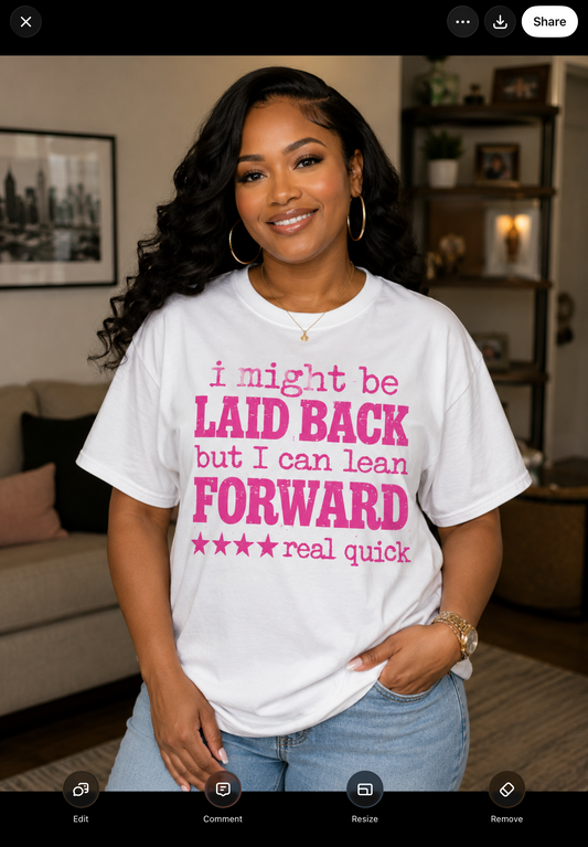 Laid Back Graphic Tshirt